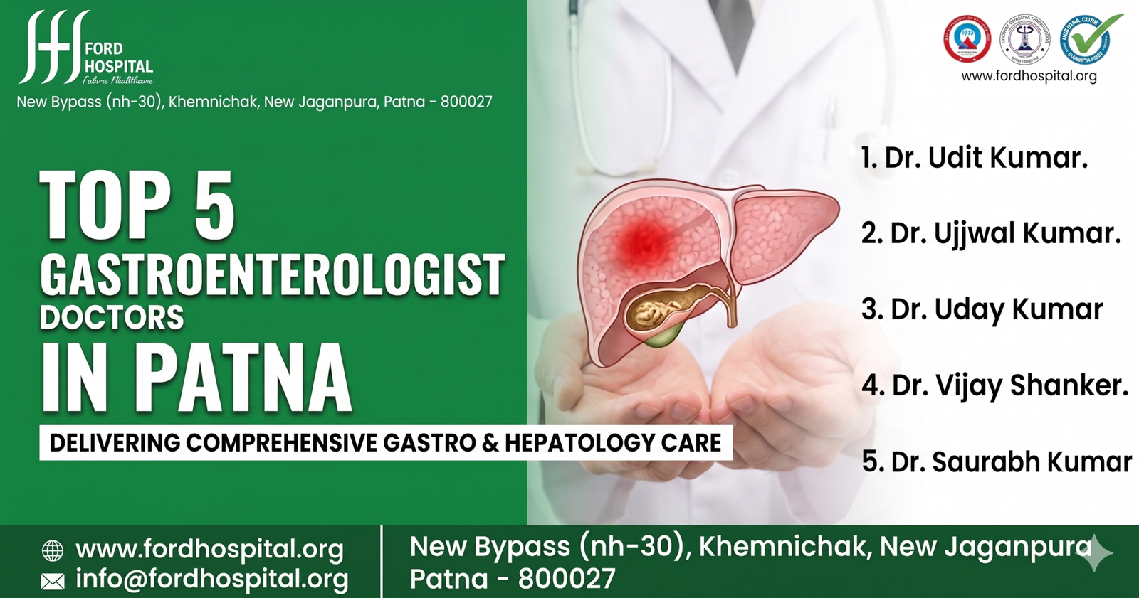 Your Digestive System Deserves the Best: Top 5 Gastroenterologist Doctors in Patna